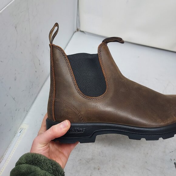 Blundstone MENS Antique Brown Chelsea Boot